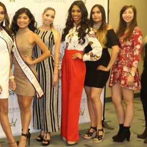 Red and White Jumpsuit | Sz: Small